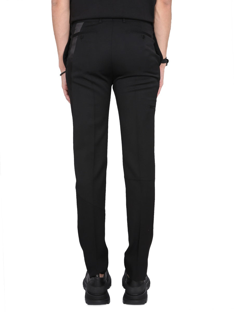 Alexander McQUEEN VIRGIN WOOL PANTS 735150QUU911000