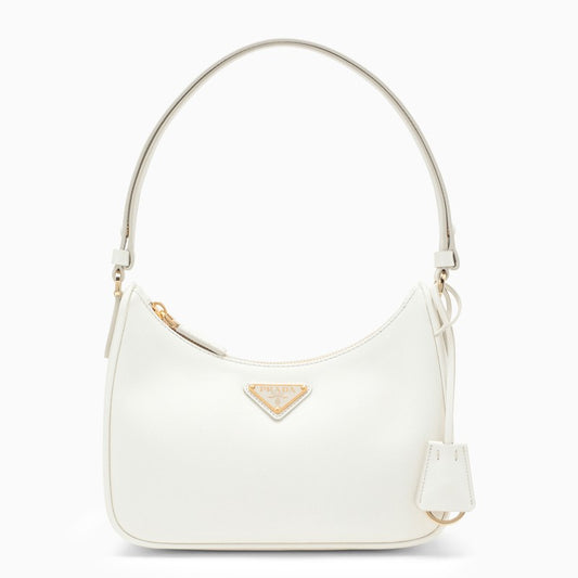 Prada Re-Edition white mini bag in Saffiano 1BC204JOMNZVO_PRADA-F097W