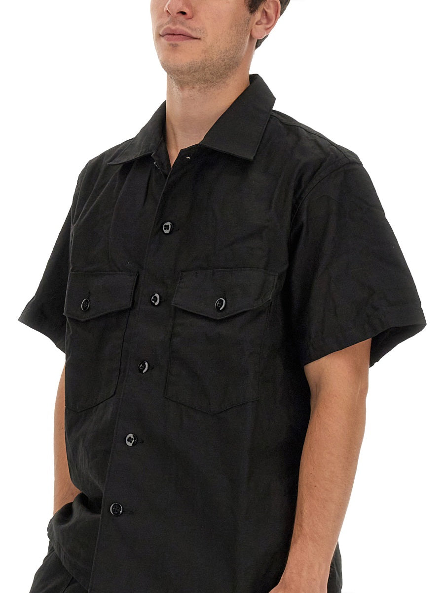 Needles REGULAR FIT SHIRT MR232B-BLACK