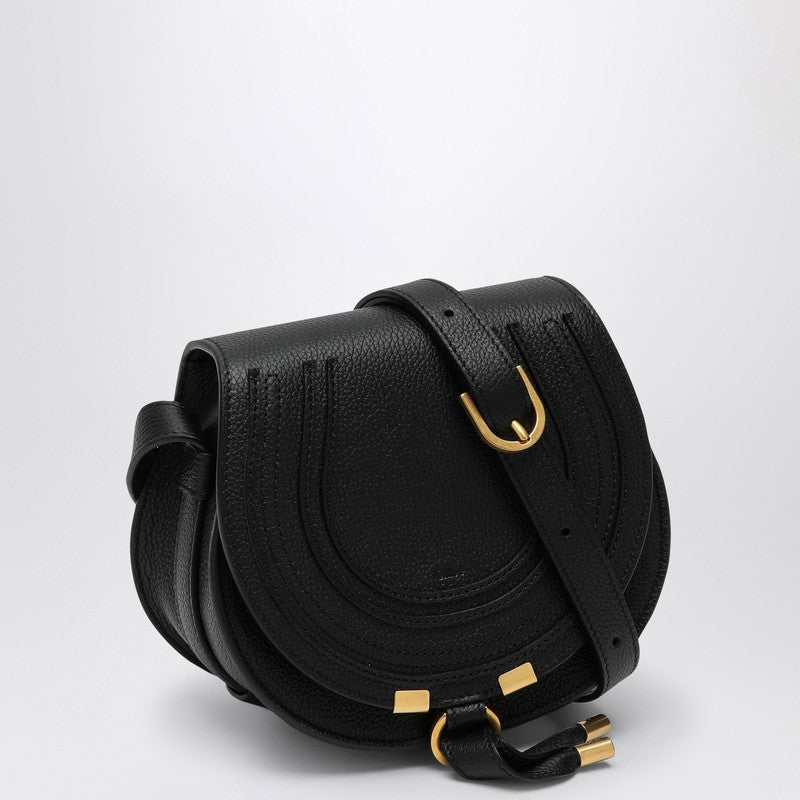 Chloé Marcie black small saddle bag CHC22AS680I31P_CHLOE-001