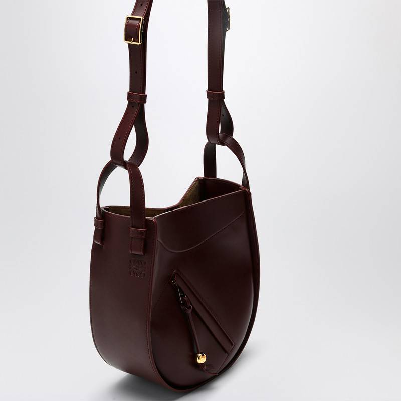 LOEWE Dark Burgundy small Hammock bag A538HHSX01LEQ_LOEW-7240