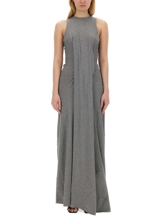 VICTORIA BECKHAM LONG DRESS 1224WDR005517ATITANIUM