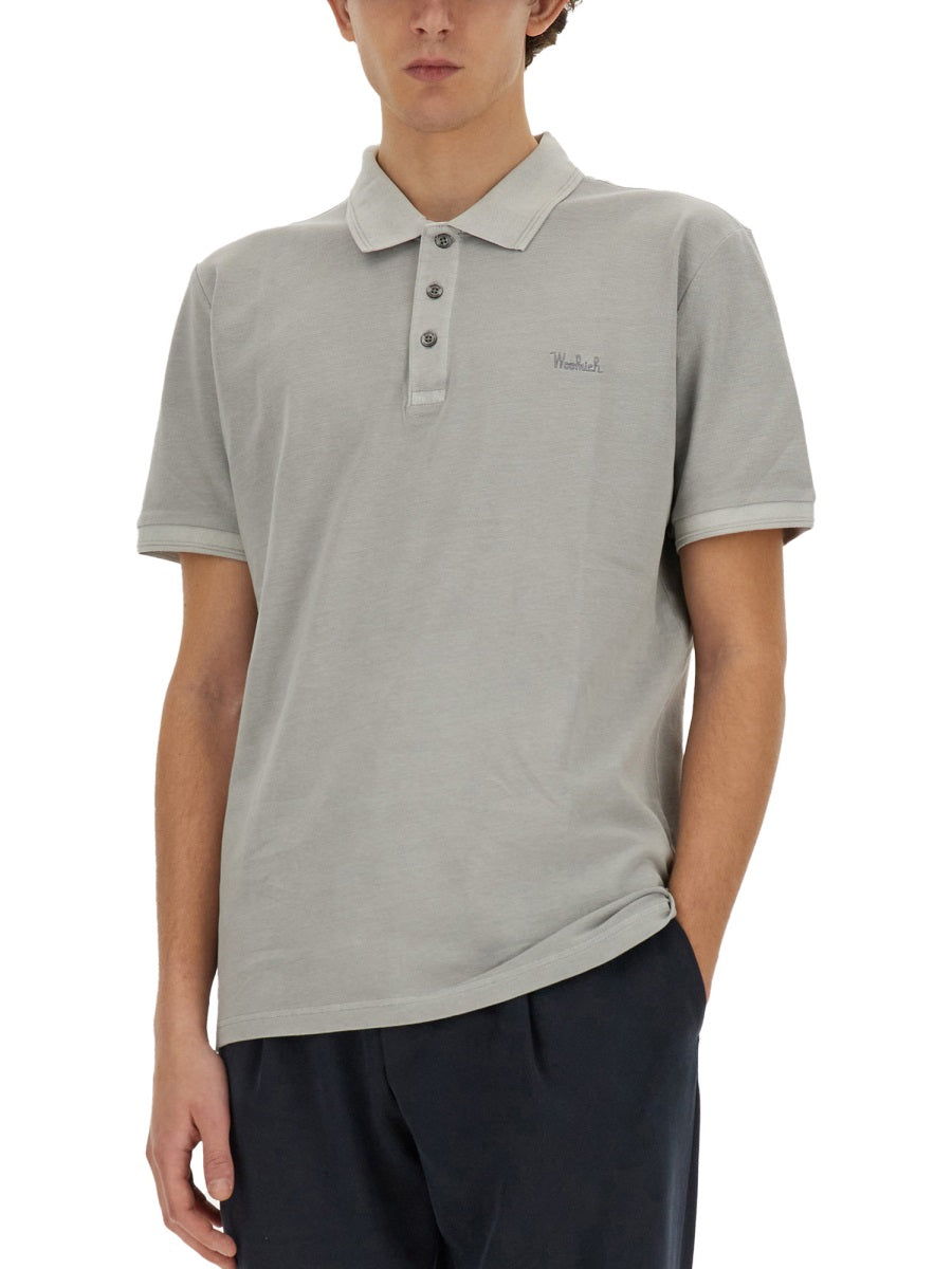 WOOLRICH POLO WITH LOGO CFWOPO0065MRUT14831850