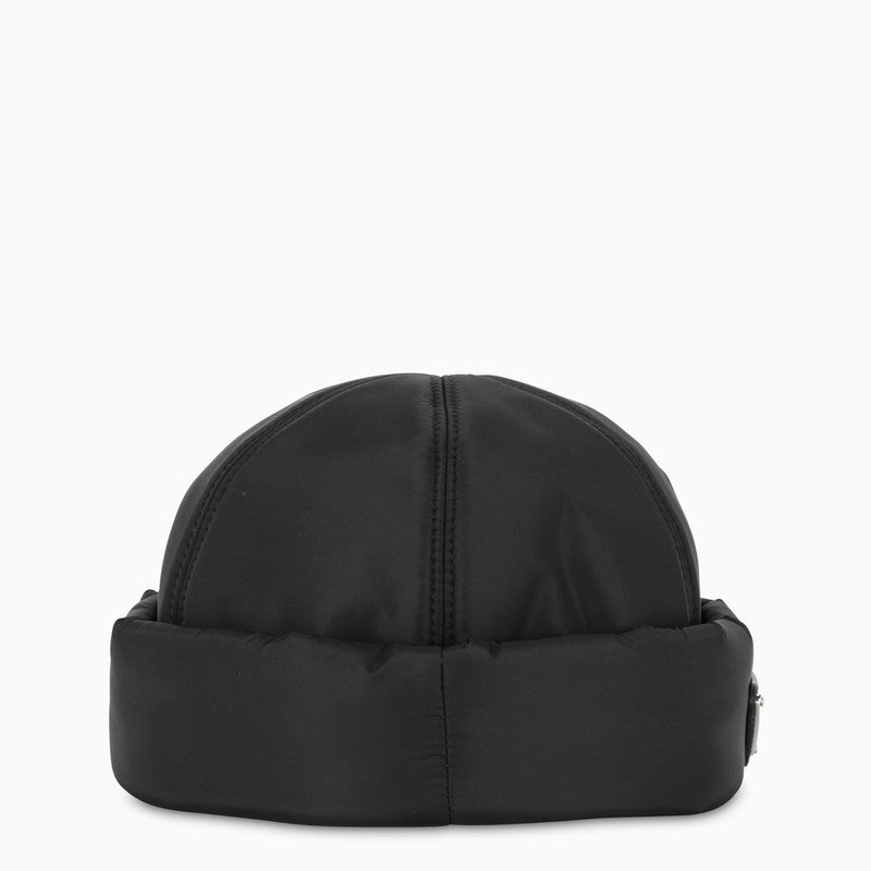 Prada Black nylon hat 2HC1682DV4J_PRADA-F0002