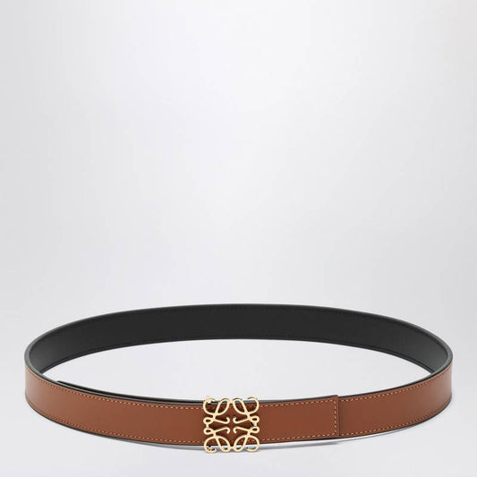 LOEWE Brown leather Anagram belt E821Z26X03LEQ_LOEW-2544