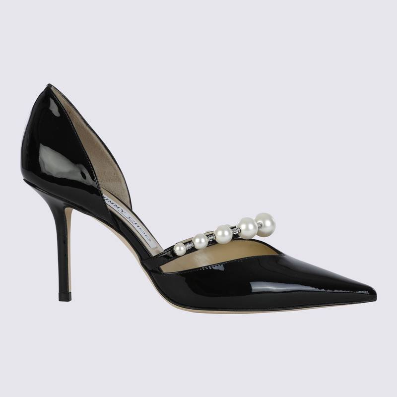 JIMMY CHOO With Heel Black AURELIE85XKM000050