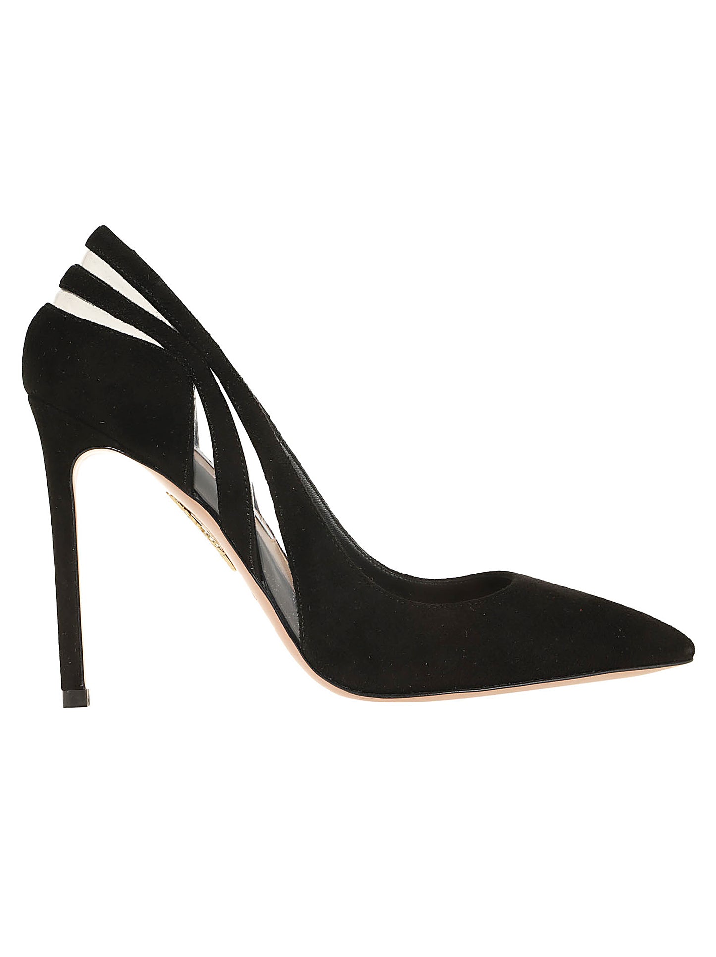 AQUAZZURA フラットシューズ TTMHIGP0BLACK TTMHIGP0SPVBLACK