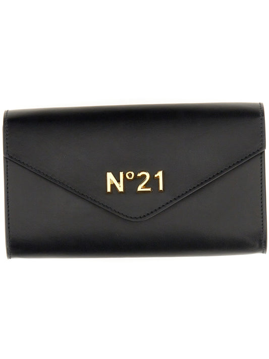 N°21 WALLET WITH CHAIN AND LOGO 23EBP0953VT01N001