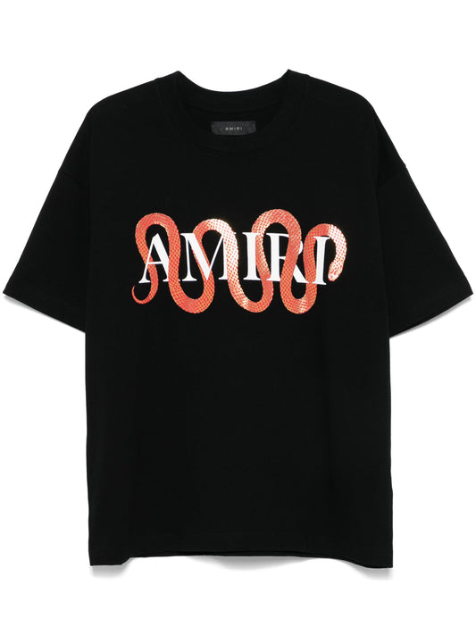 AMIRI T-shirts and Polos Black AMJYTE1155BLACK