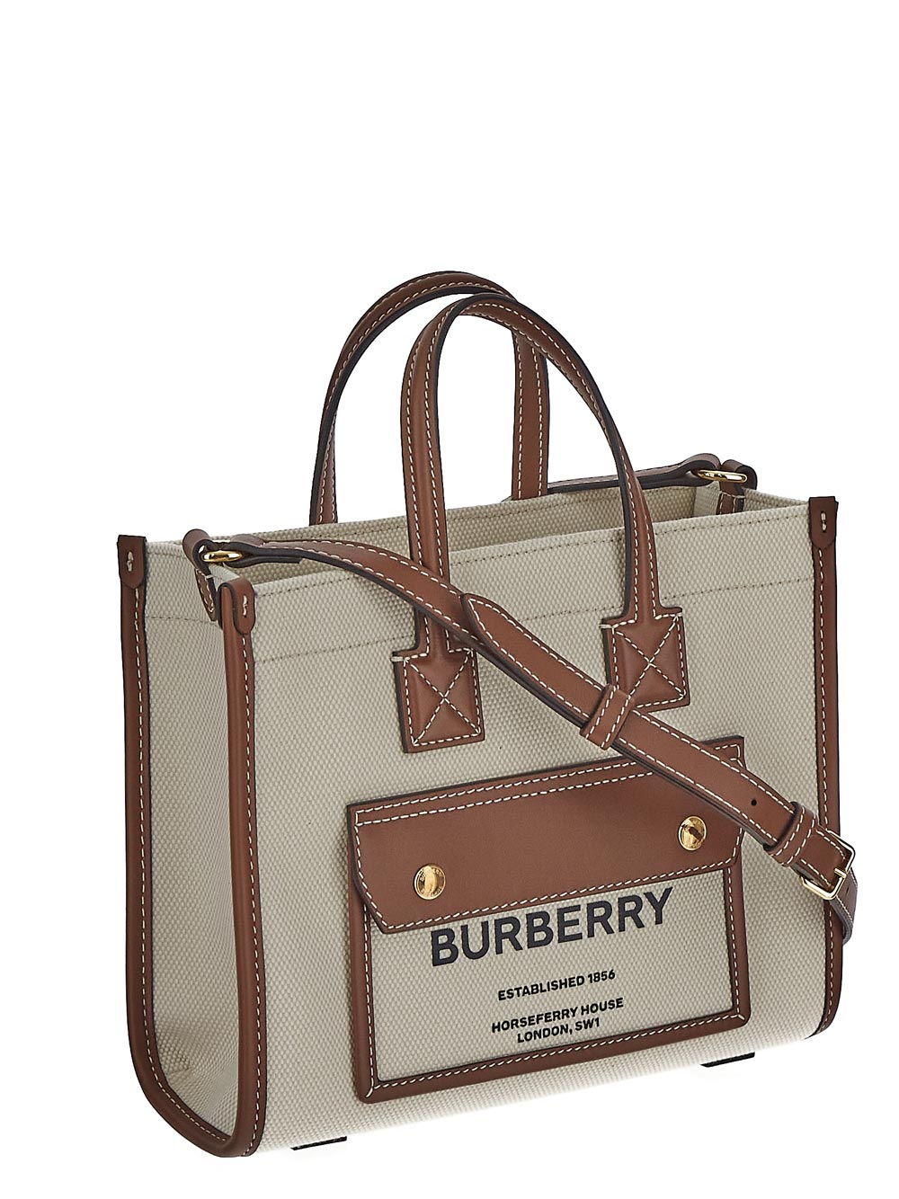 Burberry BURBERRY Top Handle beige 8044143A1395