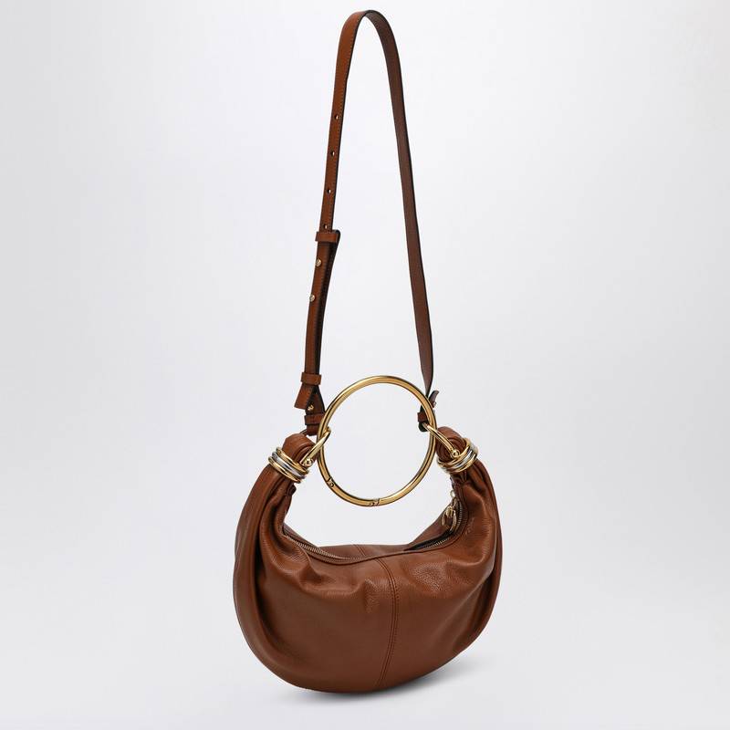 Chloé Small Bracelet Hobo bag clay brown CHC24AS611N72P_CHLOE-26M