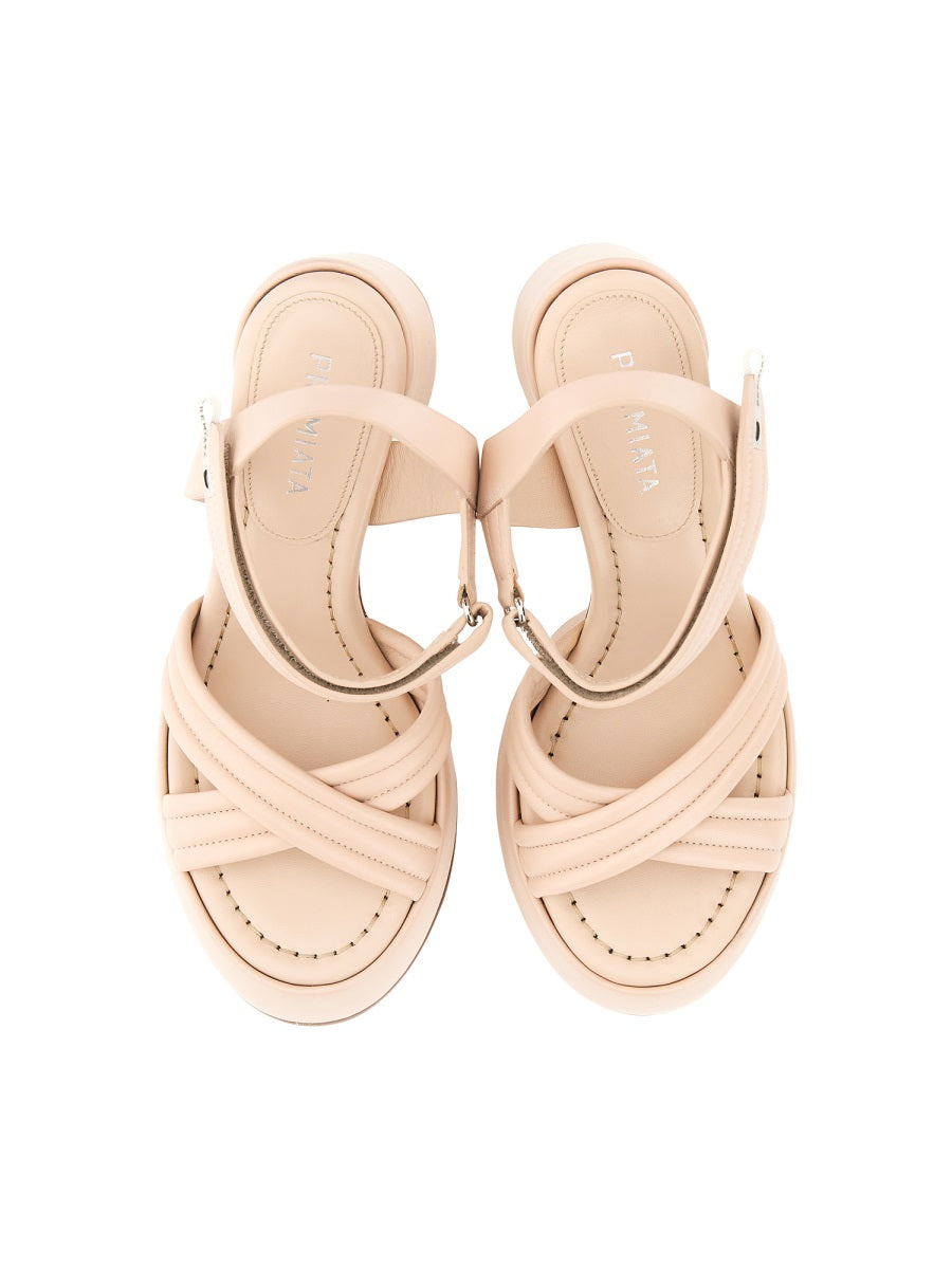 PREMIATA PLATFORM SANDAL M6495NUDE