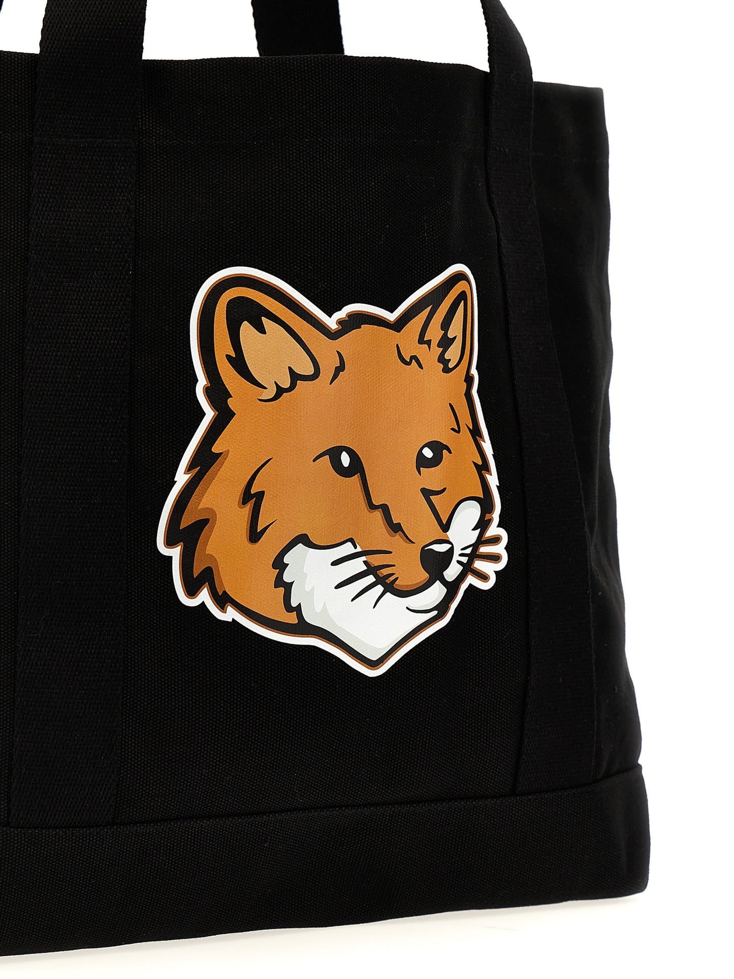 Maison Kitsuné 'FOX HEAD' SHOPPING BAG LW05101WW0050P199