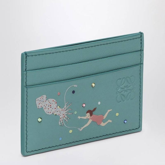 LOEWE Light blue Squid card holder C643322X29LEQ_LOEW-4412