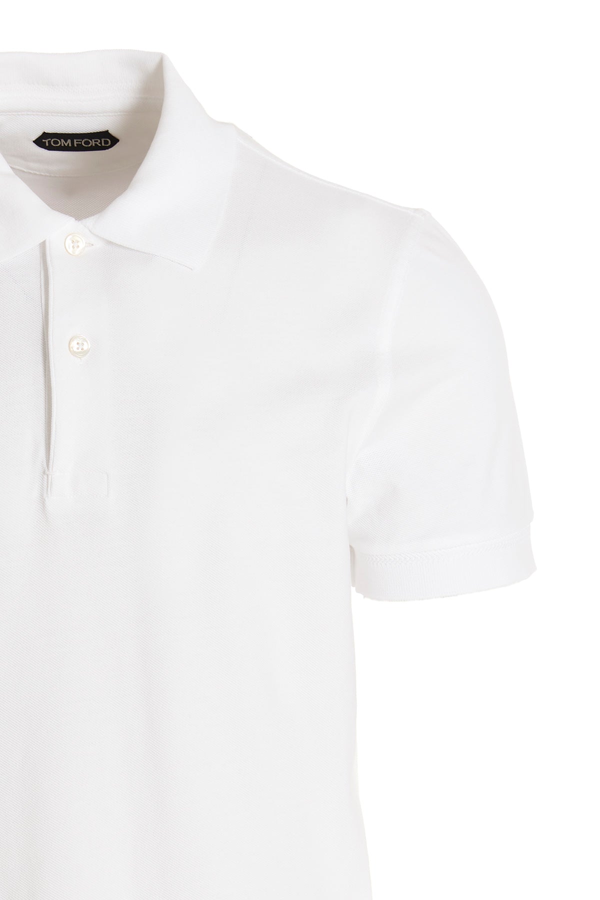 TOM FORD PIQUÉ COTTON POLO SHIRT JPS002JMC007S23AW002