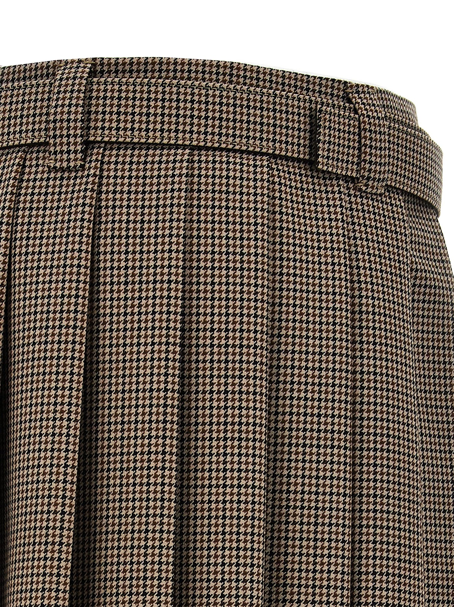 MIU MIU PRINCE OF WALES SKIRT MG2031S23215PJF0005