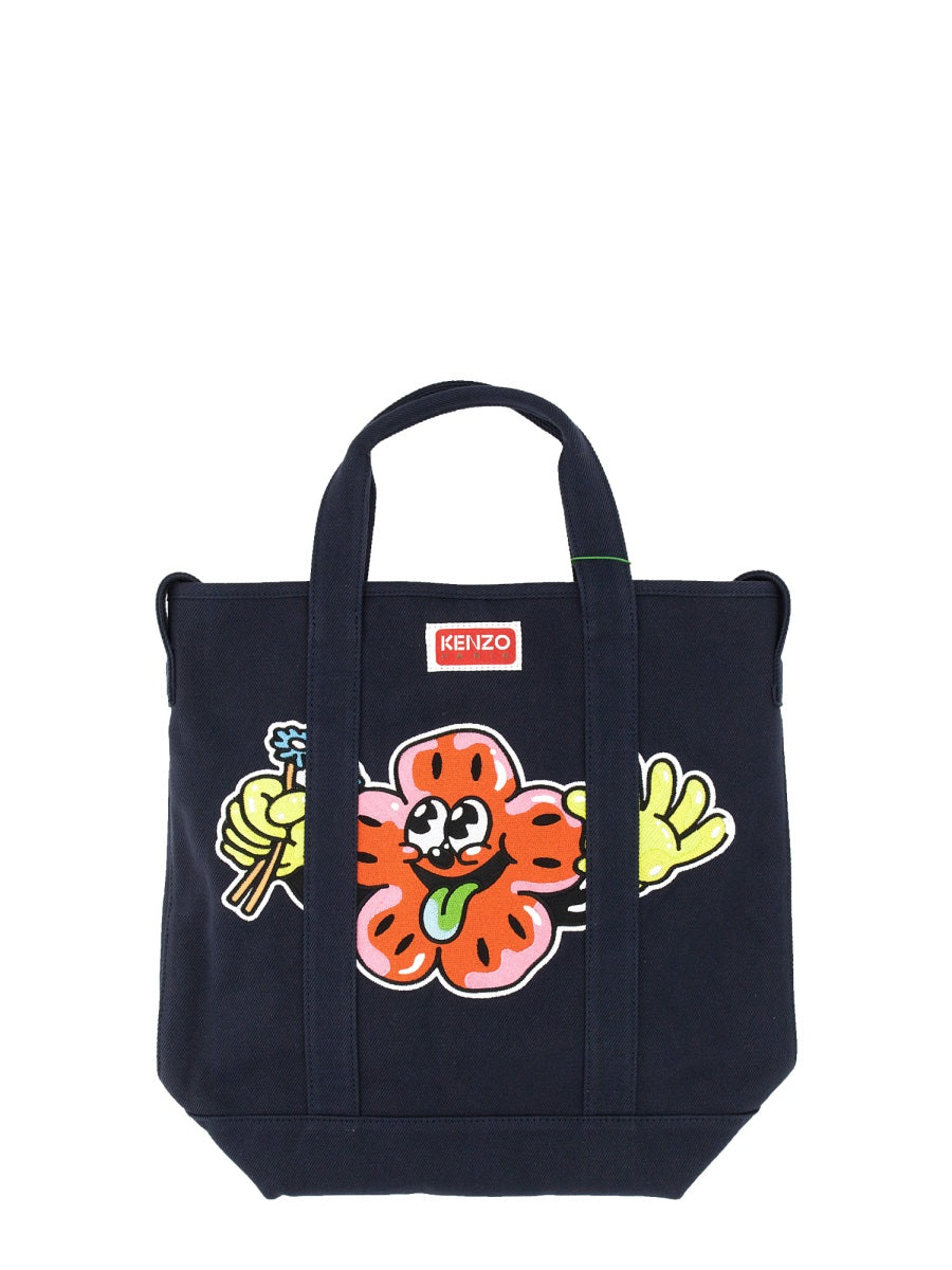 KENZO BOKE BLOCKS TOTE BAG FD55SA901F3476