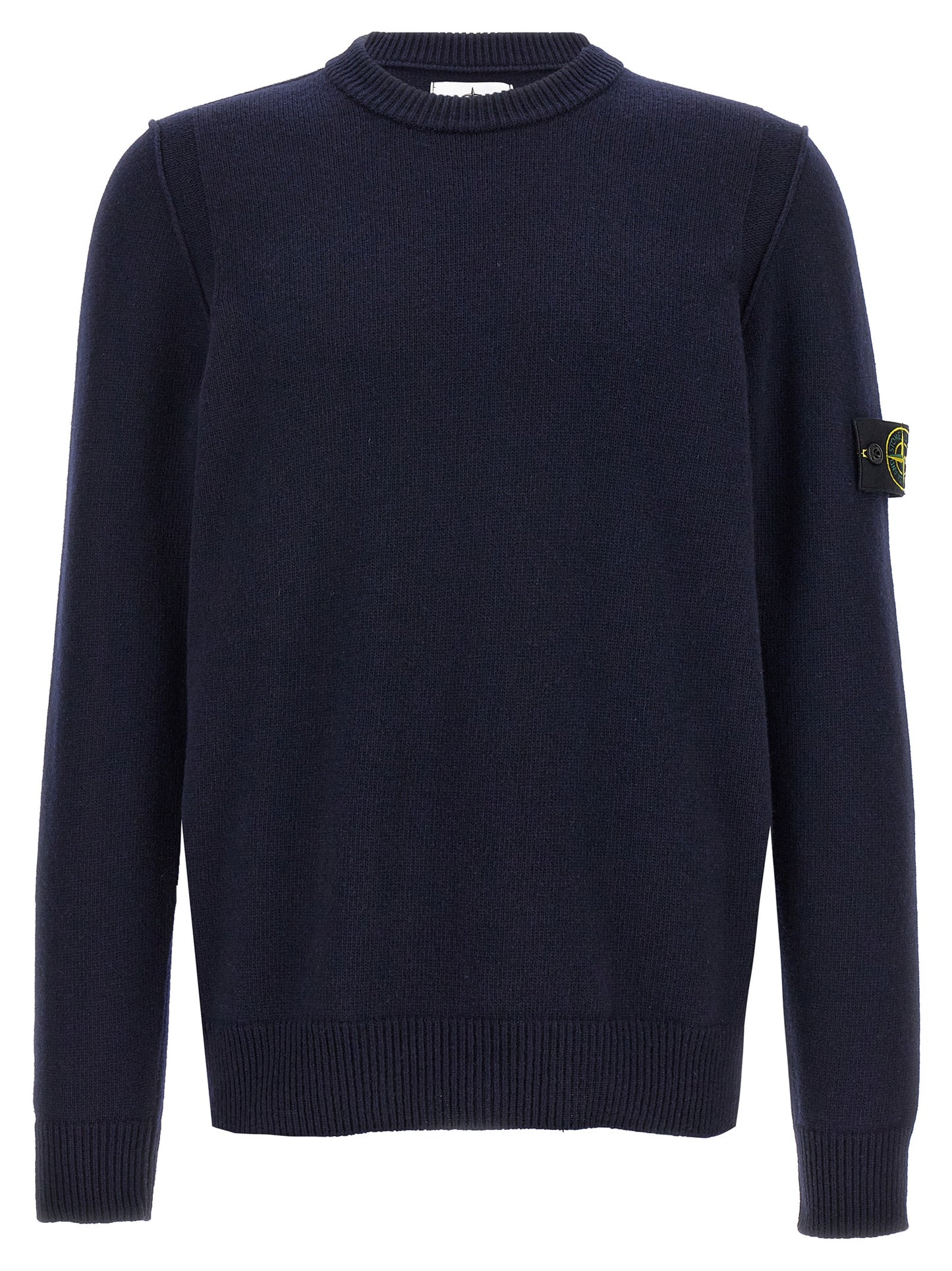 STONE ISLAND LOGO PATCH SWEATER 8115508A3A0020