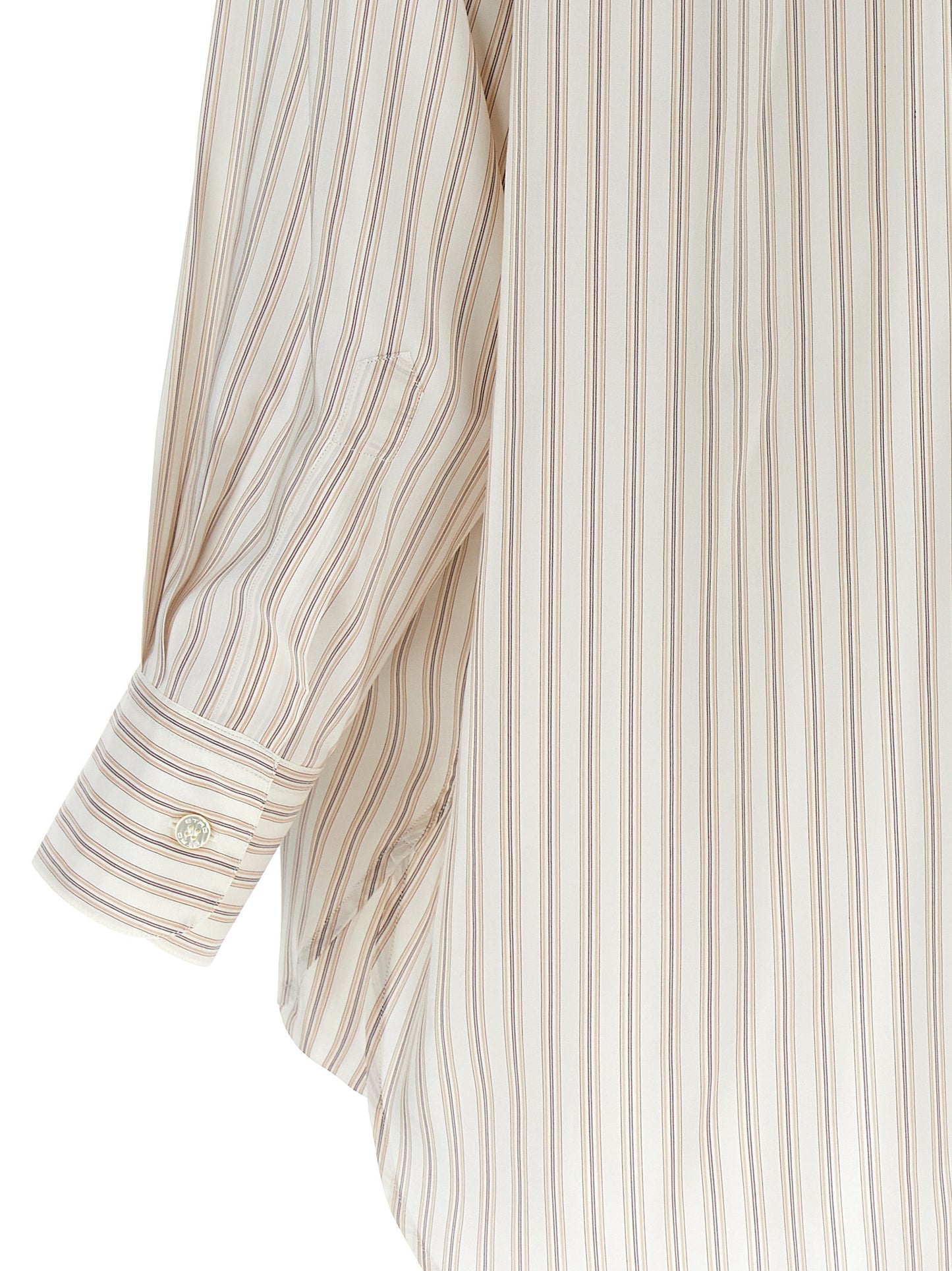 ETRO LOGO EMBROIDERY STRIPED SHIRT WRIA002899TR150S8452