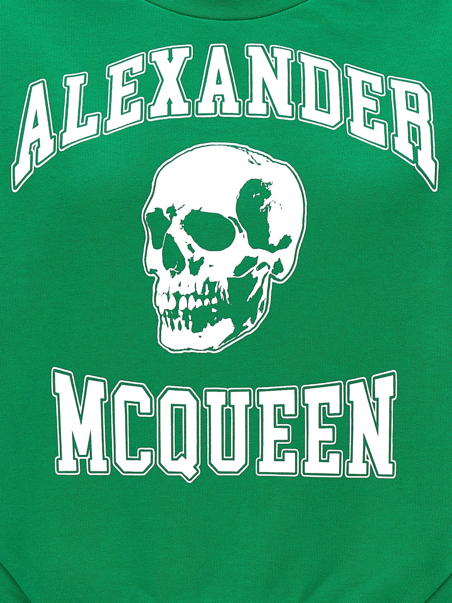 Alexander McQUEEN 'VARSITY SKULL' SWEATSHIRT 752345QZAJ50305