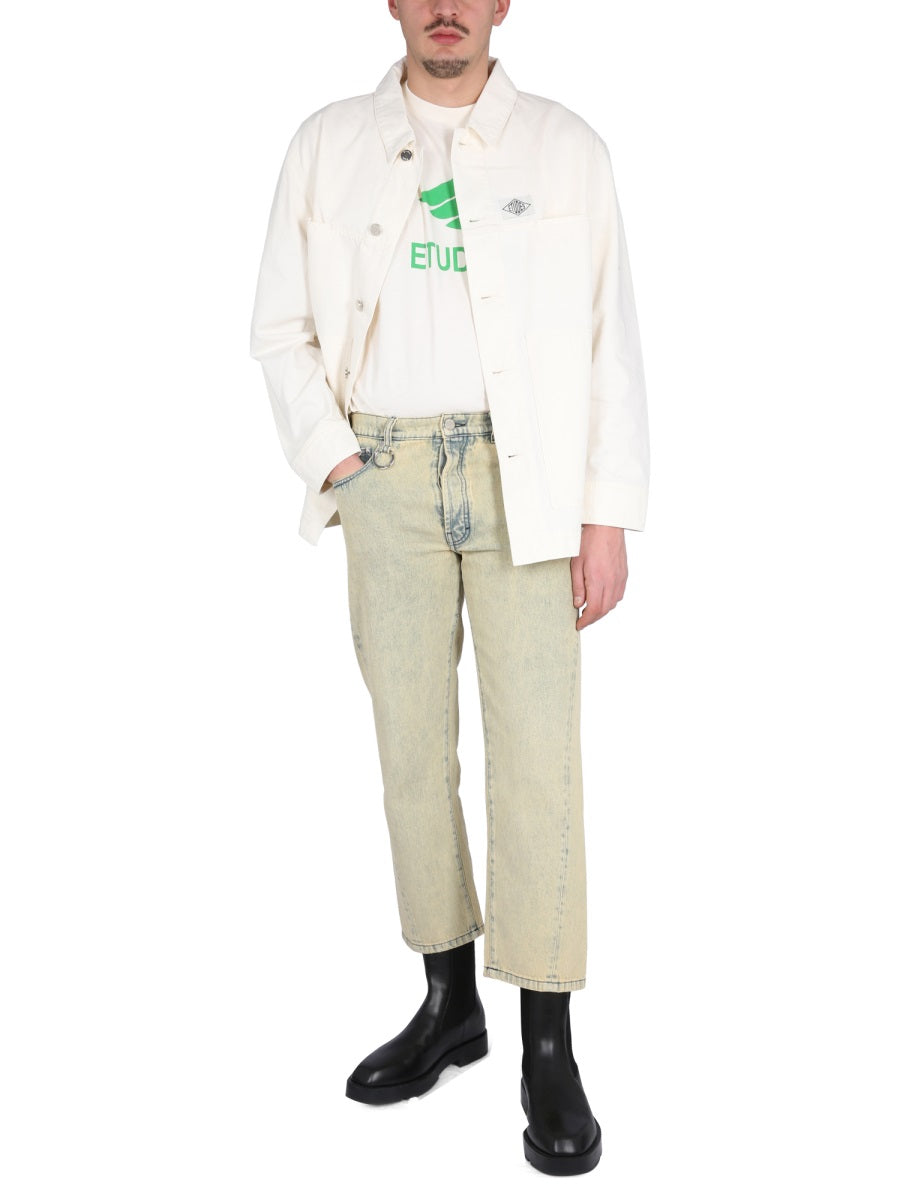 Études COTTON SHIRT JACKET E23MM740A00201OFFWHITE