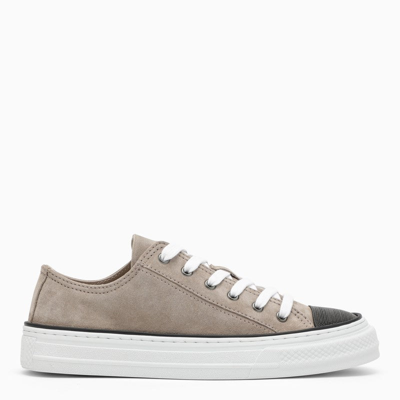 Brunello Cucinelli Beige suede trainers MZSFG2645SUEO_CUCIN-C8767