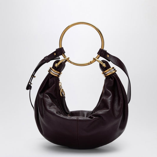 Chloé Small Bracelet Hobo bag Deep Violine CHC24AS611N72P_CHLOE-55P