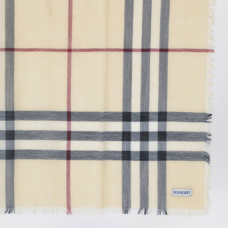 Burberry Check Stone wool scarf 8090720U153464P_BURBE-A1450