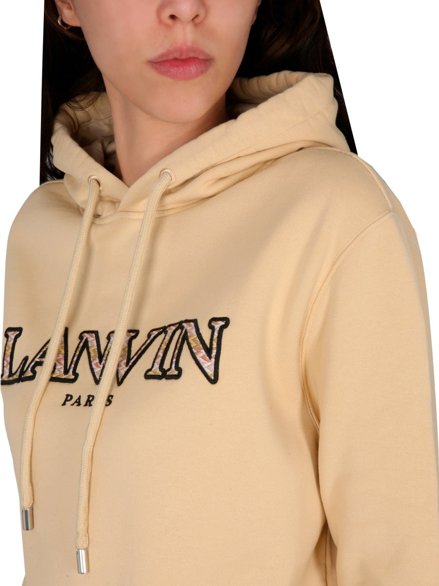 LANVIN SWEATSHIRT WITH LOGO EMBROIDERY RW-HO0003J209-E23081