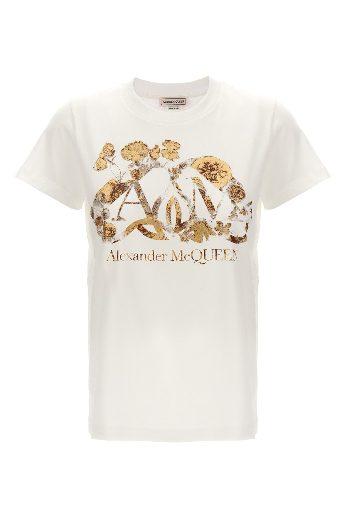 Alexander McQUEEN 'CUT AND SEW' T-SHIRT 781461QZALR0900