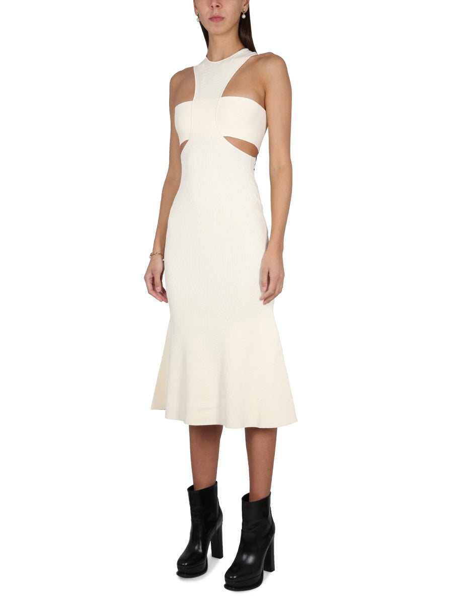 Alexander McQUEEN DRESS WITH HARNESS 734602Q1A479004