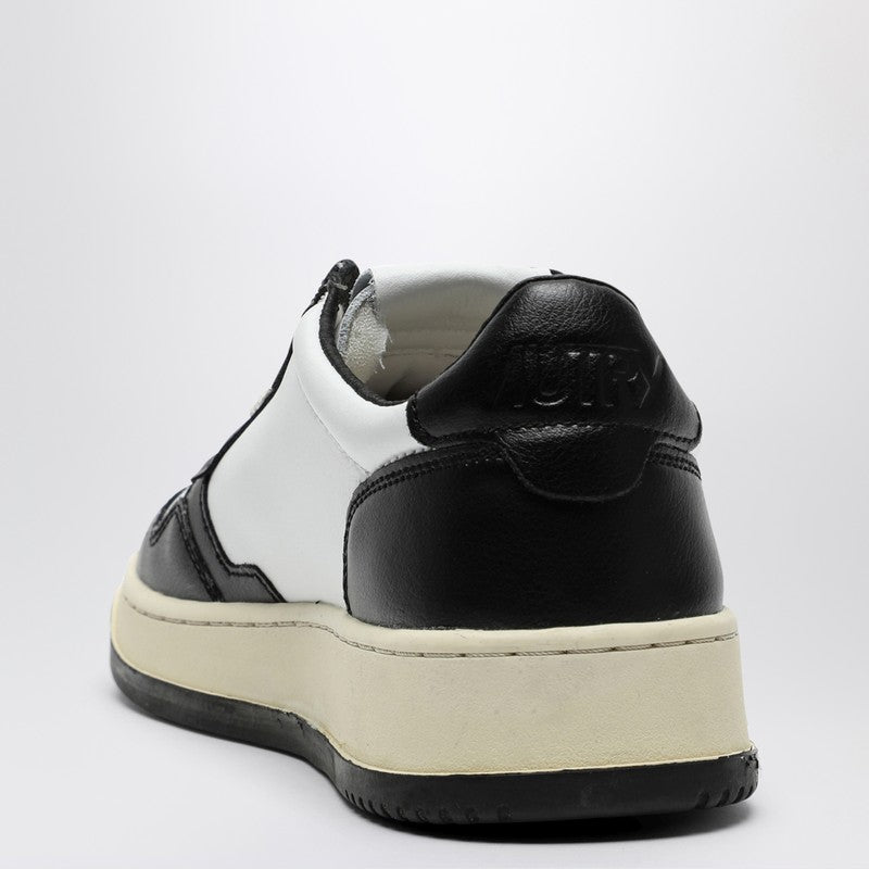 AUTRY Medalist sneakers in white/black leather AULMWB01P_AUTRY-WB01