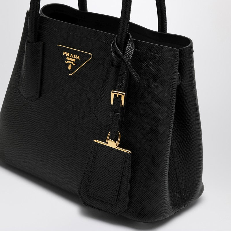 Prada Double mini black bag in Saffiano 1BG443XOO2A4AP_PRADA-F0002