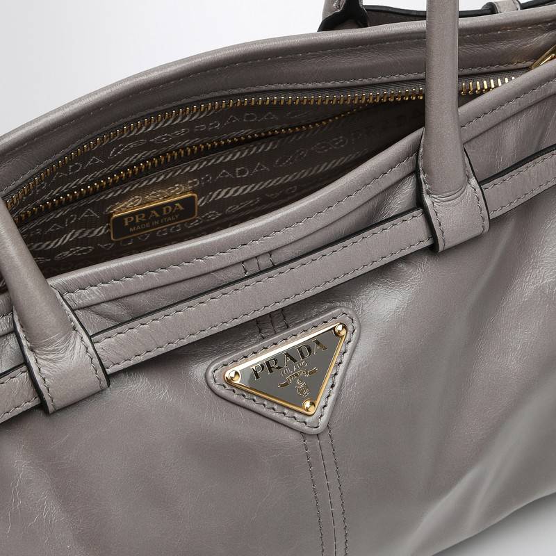 Prada Medium grey leather handbag 1BA426MOO2CYRQ_PRADA-F03SF