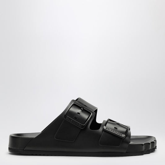 Balenciaga Black leather Sunday sandal 761342WCEA1O_BALEN-1000