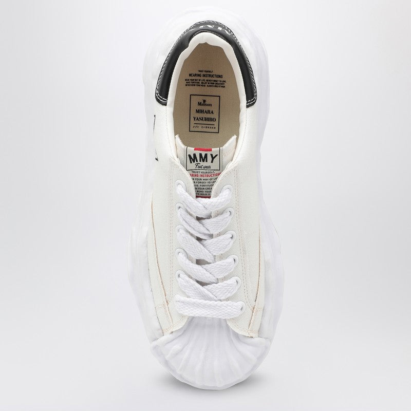 Maison Mihara Yasuhiro White canvas Blakey low-top sneakers A08FW735COP_MIHAR-WHT