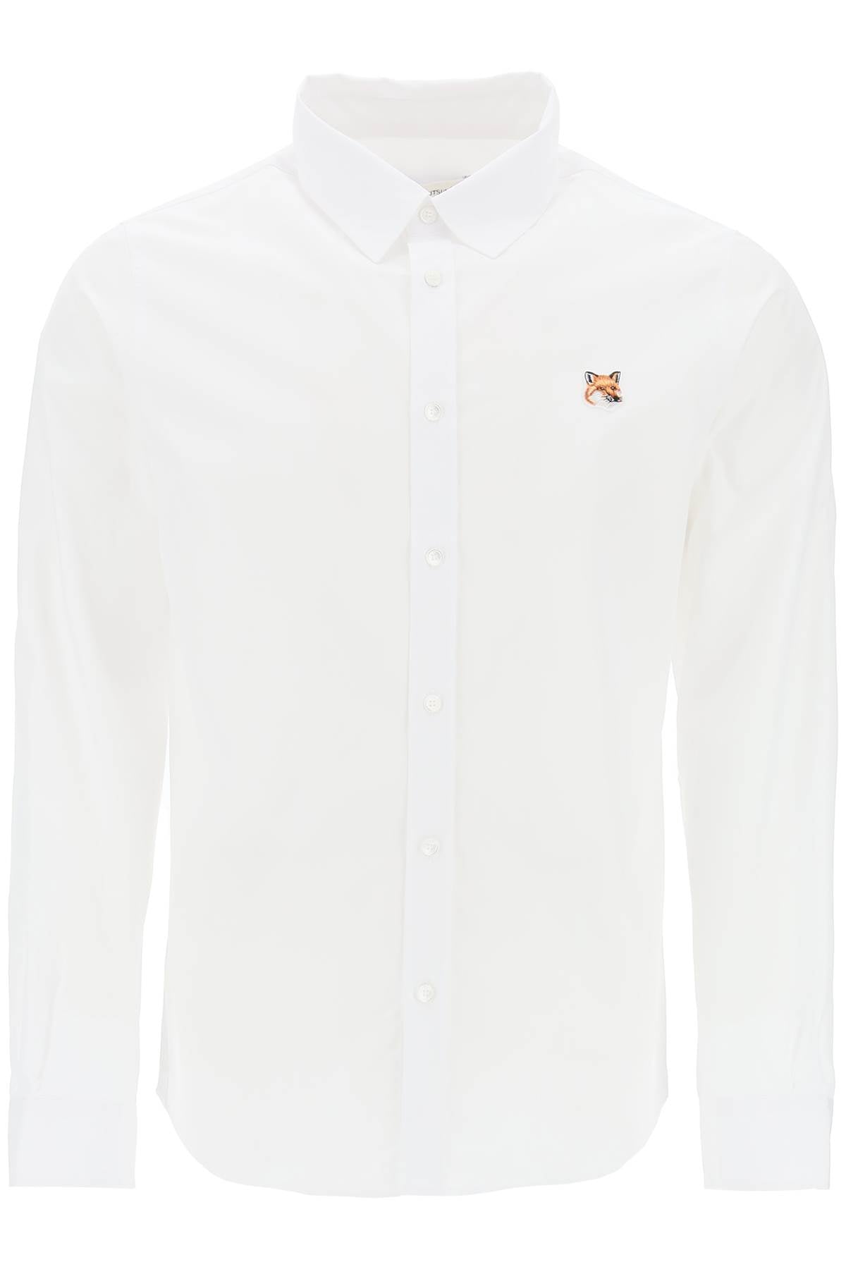 Maison Kitsuné fox head poplin shirt MM00409WC0026P100