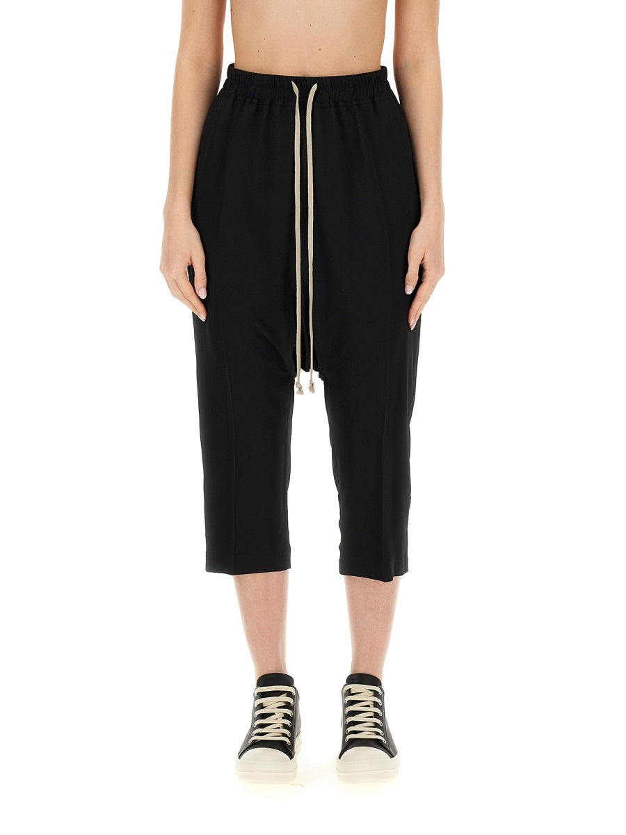 Rick Owens DRAWSTRING CROPPED PANTS RP01D2308CC09