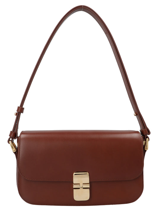 A.P.C. 'GRACE BAGUETTE’ SHOULDER BAG PXBMWF61615CAD