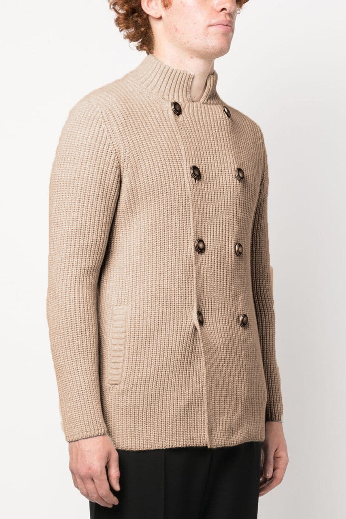 Brunello Cucinelli DOUBLE-BREASTED CARDIGAN M3655501CS396