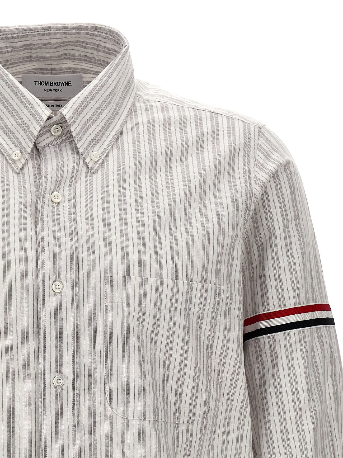 Thom Browne STRIPED SHIRT MWL301OF0525035