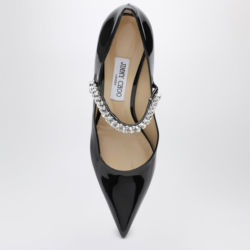 JIMMY CHOO Bing Pump 85 black patent leather décolleté BINGPUMP85PATP_JIMCH-BLK