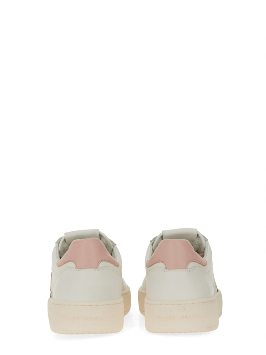 STUART WEITZMAN SNEAKER WITH LOGO SH305WT/PK