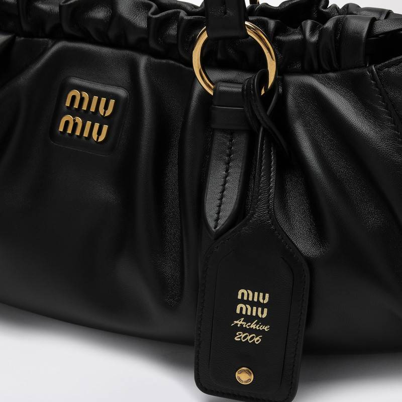 MIU MIU Joie black nappa bag 5BG289MOO2CSWP_MIU-F0002