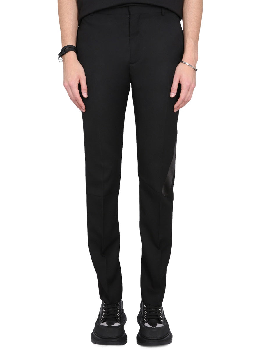 Alexander McQUEEN VIRGIN WOOL PANTS 735150QUU911000