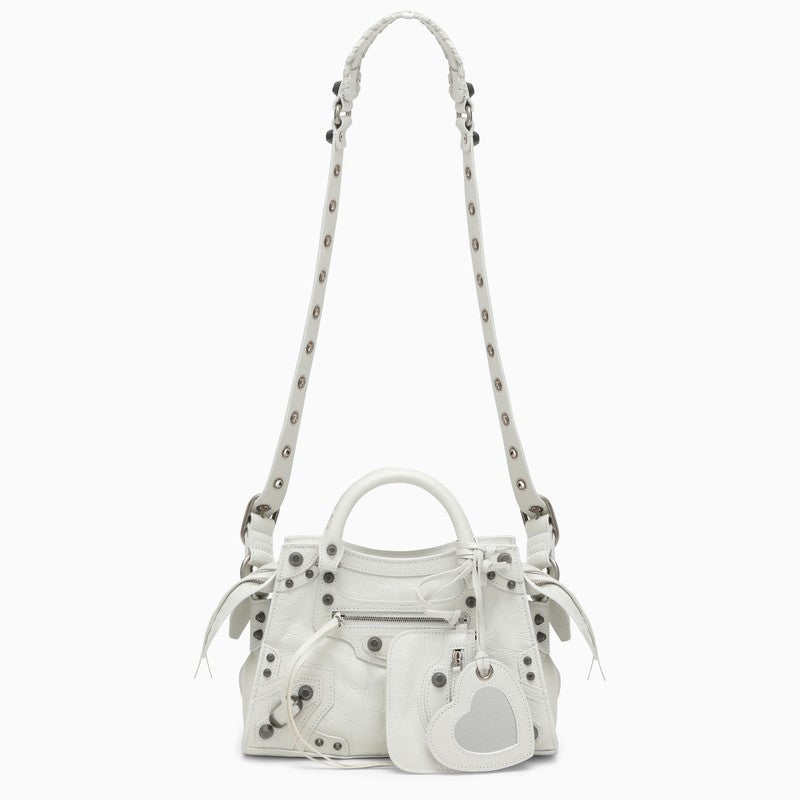 Balenciaga Neo Cagole XS bag white 700940210B0O_BALEN-9104