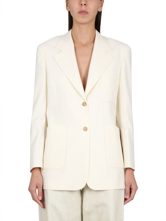 Palm Angels BLAZER WITH KNIT DETAIL PWEN028S23FAB0020403