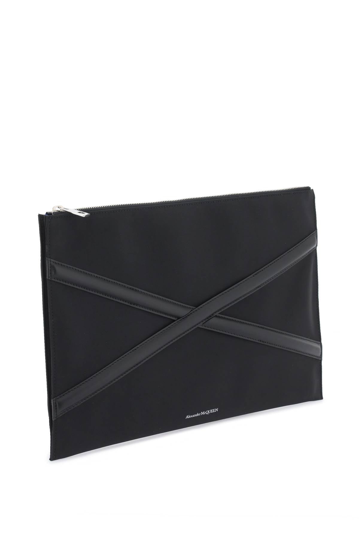 Alexander McQUEEN 'HARNESS' CLUTCH 7263151AALD1000