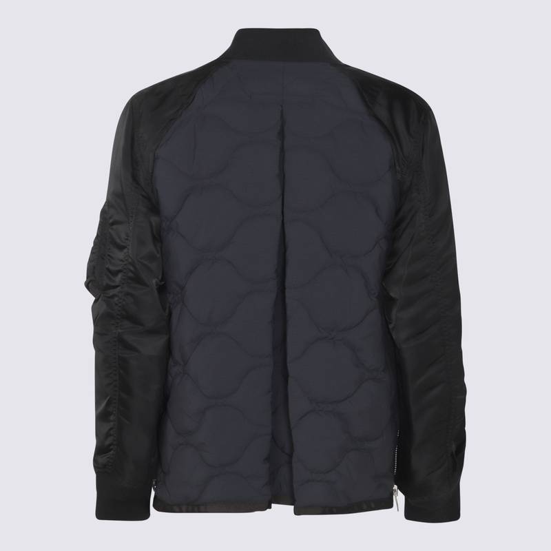 sacai Jackets Black 2407381001