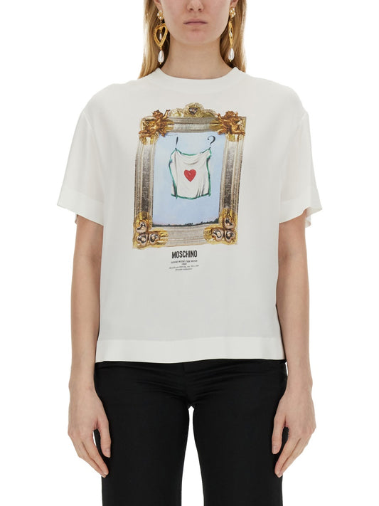 MOSCHINO "GONE WITH THE WIND" T-SHIRT 021504331001